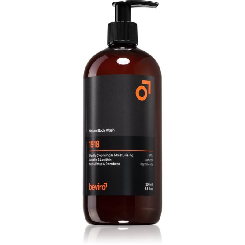Beviro Natural Body Wash 1918 душ-гел за мъже