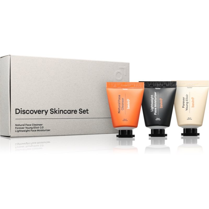 Beviro Skincare Discovery Set комплект за перфектна кожа за мъже - Комплект - Сравни цени от 1 магазин с безплатна доставка