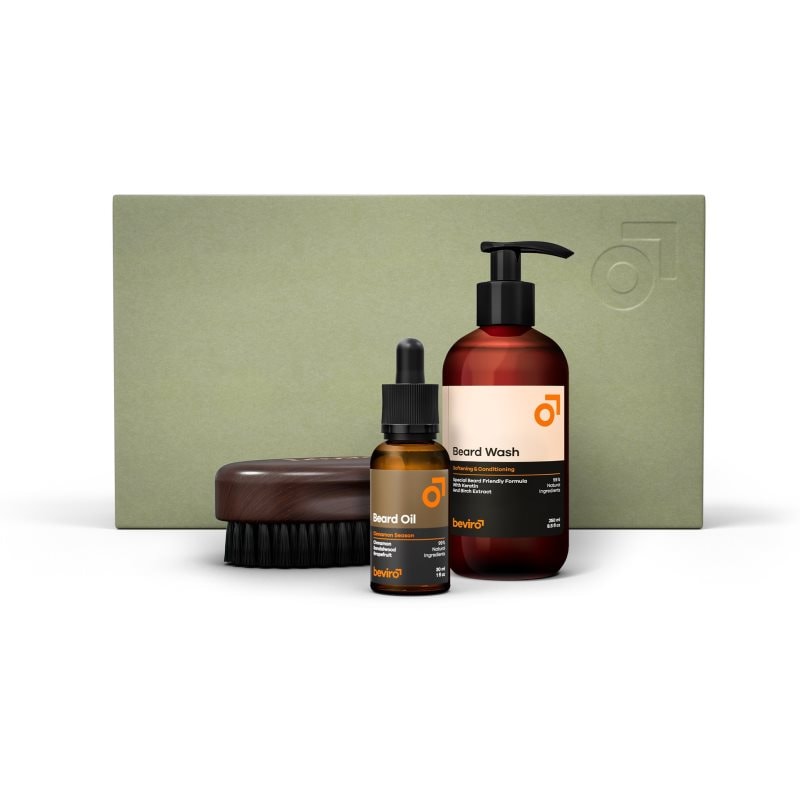 Beviro Cinnamon Season Beard Care Kit подаръчен комплект за брадата - Комплект - Сравни цени от 1 магазин с безплатна доставка