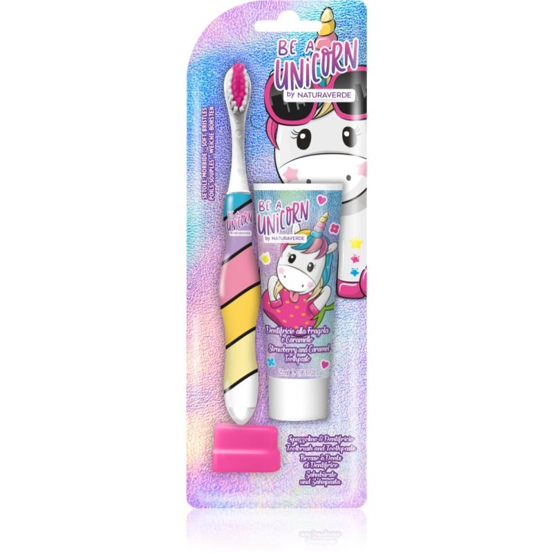 Be a Unicorn Oral Care Set Комплект за дентална грижа за деца - Комплект - Сравни цени от 1 магазин с безплатна доставка