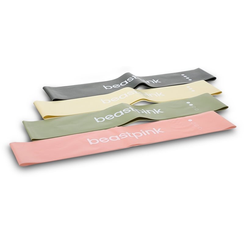 BeastPink Resistance Set комплект ластици за тренировки - Комплект - Сравни цени от 1 магазин с безплатна доставка