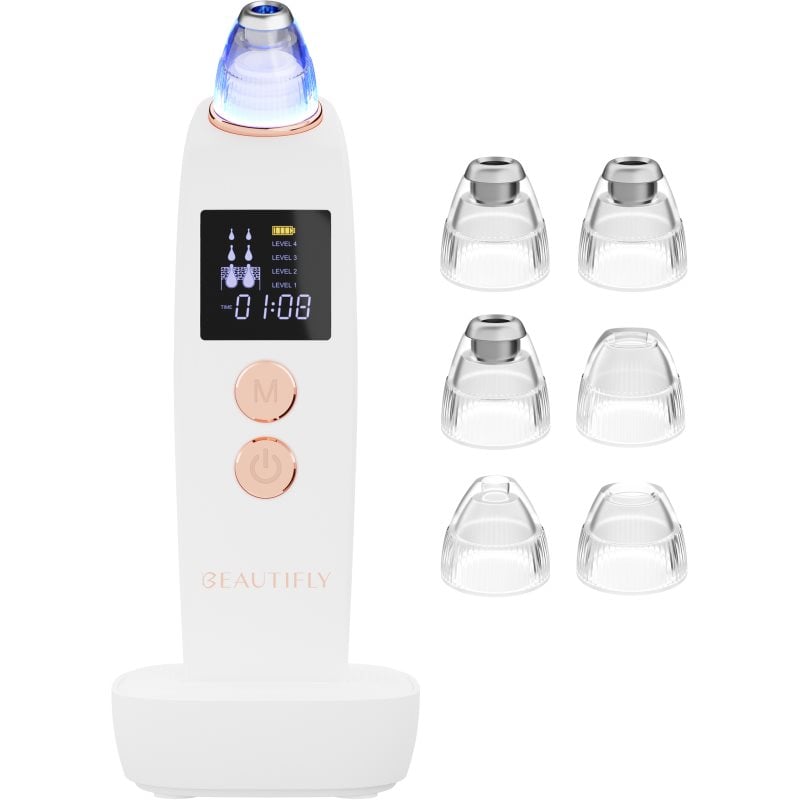 Beautifly B-Derma Pro вакуумен уред за почистване на кожа + резервни глави