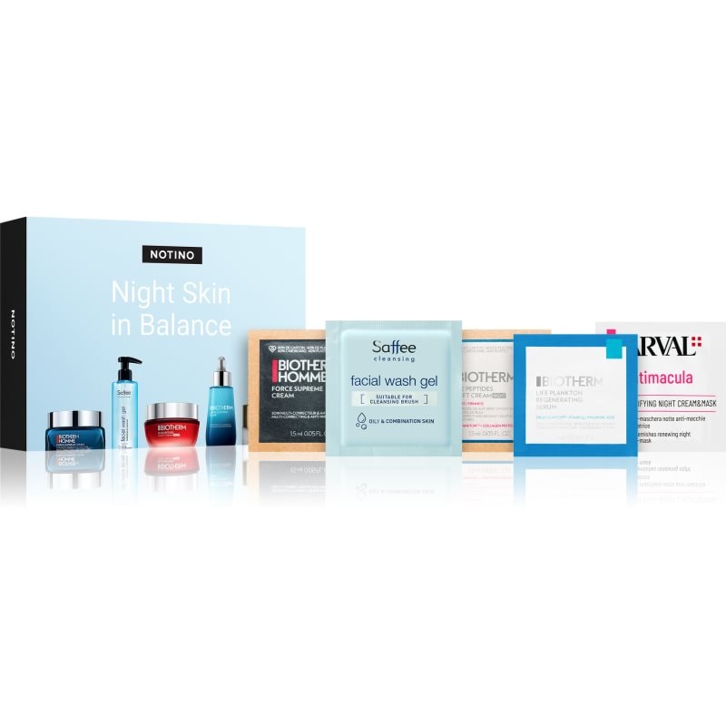 Beauty Discovery Box Notino Night Skin in Balance комплект за жени - Комплект - Сравни цени от 1 магазин с безплатна доставка