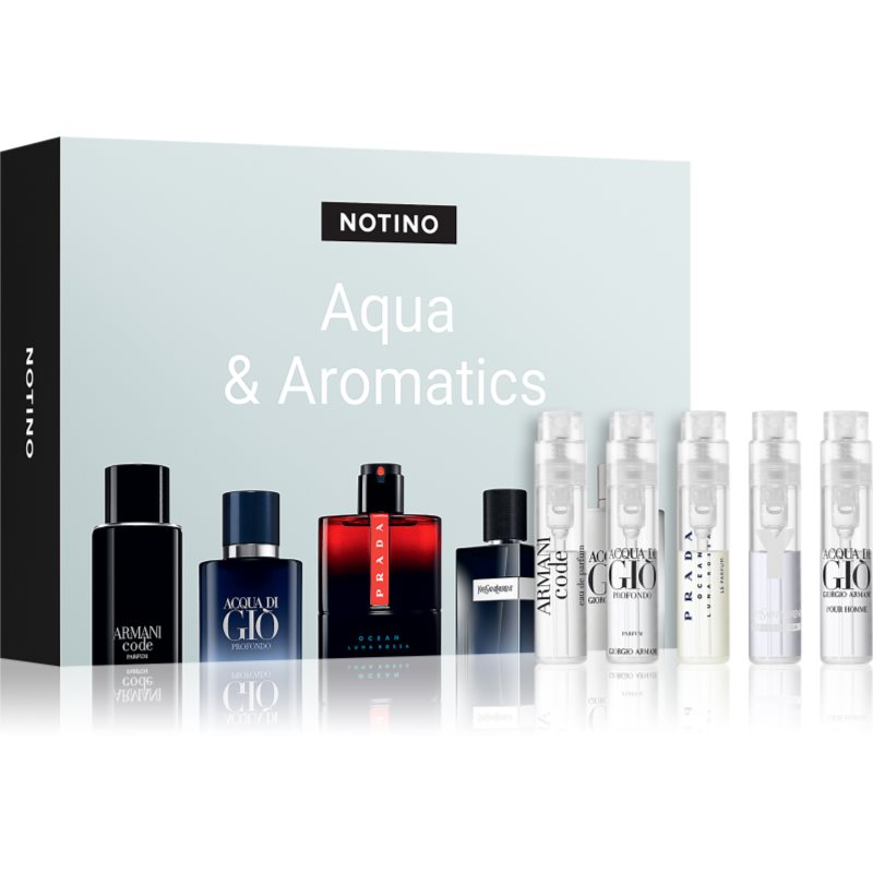 Beauty Discovery Box Notino Aqua & Aromatics комплект за мъже - Комплект - Сравни цени от 1 магазин с безплатна доставка