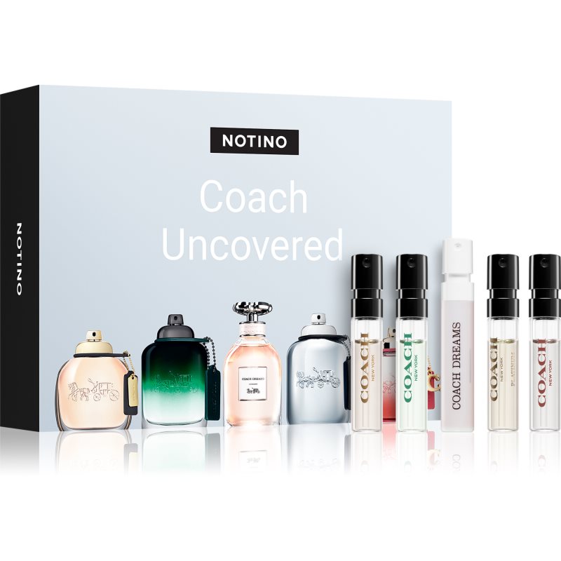 Beauty Beauty Discovery Box Notino Coach Uncovered Coach Platinum, Coach Wild Rose, Coach Coach, Coach Dreams, Coach Green унисекс - Унисекс парфюм - Сравни цени от 1 магазин с безплатна доставка