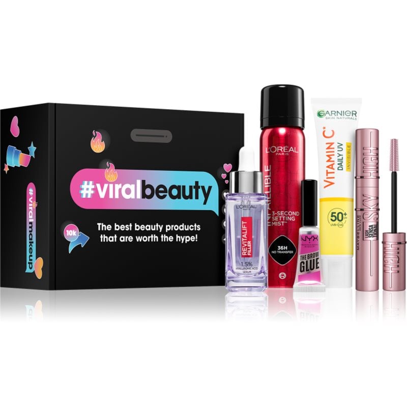 L’Oréal Paris #viralbeauty Box подаръчен комплект за жени