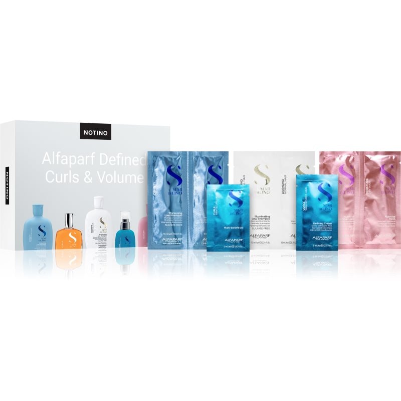 Beauty Discovery Box Notino Alfaparf Defined Curls & Volume комплект За коса за жени - Комплект - Сравни цени от 1 магазин с безплатна доставка