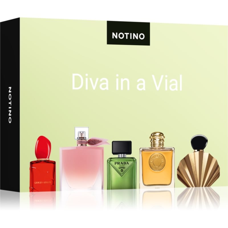 Beauty Discovery Box Notino Diva in a Vial комплект унисекс - Комплект - Сравни цени от 1 магазин с безплатна доставка