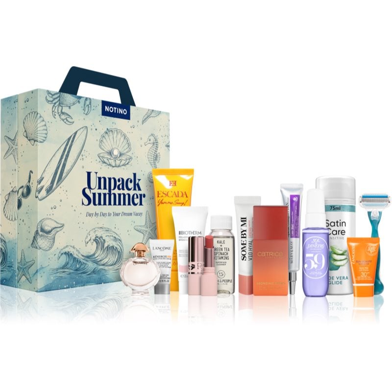 Beauty Summer Calendar 2026 – Unpack Summer подаръчен комплект на път за жени