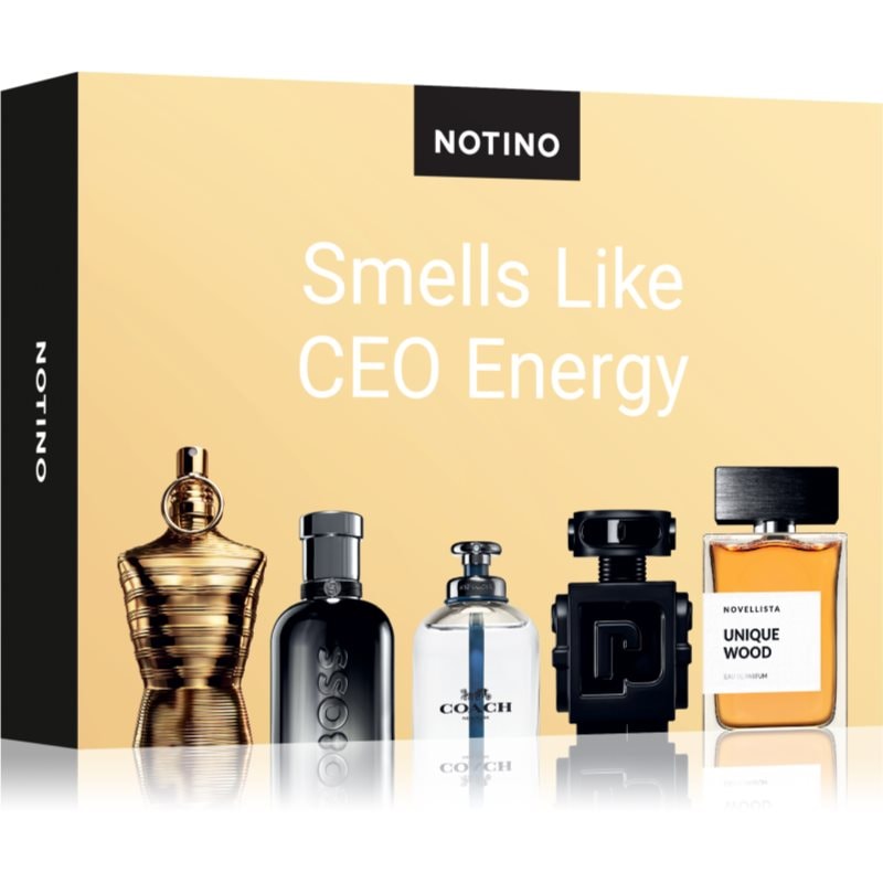 Beauty Discovery Box Notino Smells Like CEO Energy комплект за мъже - Комплект - Сравни цени от 1 магазин с безплатна доставка