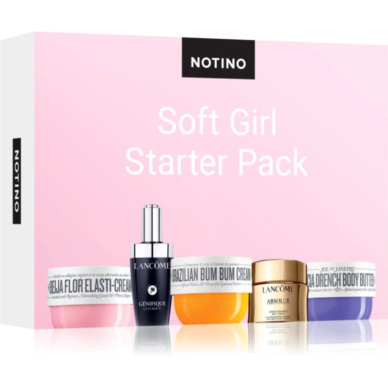 Beauty Discovery Box Notino Soft Girl Starter Pack комплект за жени - Комплект - Сравни цени от 1 магазин с безплатна доставка