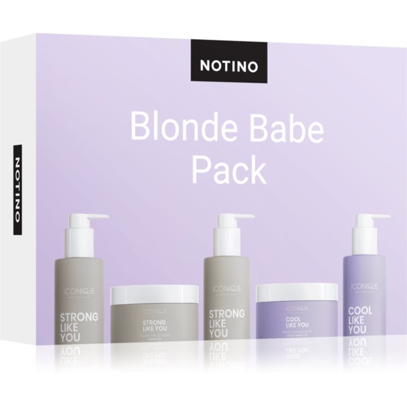 Beauty Discovery Box Notino Blonde Babe Pack комплект за жени - Комплект - Сравни цени от 1 магазин с безплатна доставка