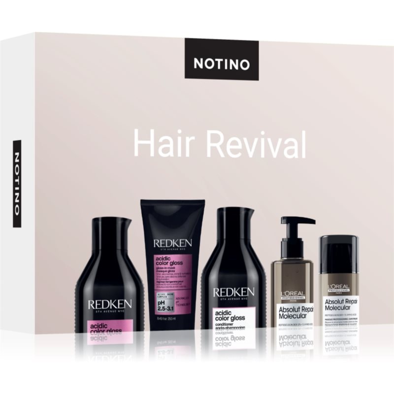 Beauty Discovery Box Notino Hair Revival (Redken + L’Oréal Professionnel) комплект за жени - Комплект - Сравни цени от 1 магазин с безплатна доставка