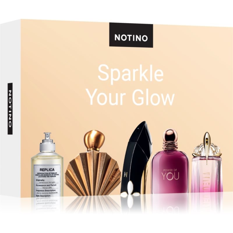 Beauty Discovery Box Notino Sparkle Your Glow комплект за жени - Комплект - Сравни цени от 1 магазин с безплатна доставка