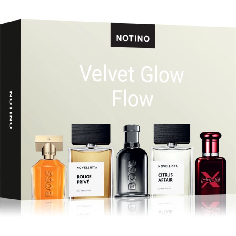 Beauty Discovery Box Notino Velvet Glow Flow комплект за мъже