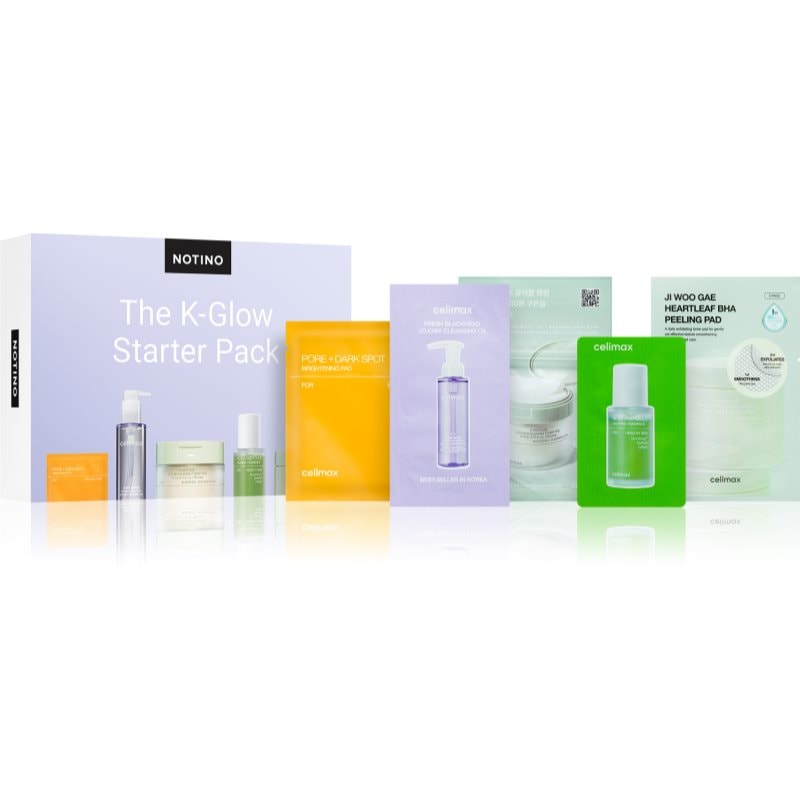 Beauty Discovery Box Notino The K-Glow Starter Pack комплект за жени - Комплект - Сравни цени от 1 магазин с безплатна доставка