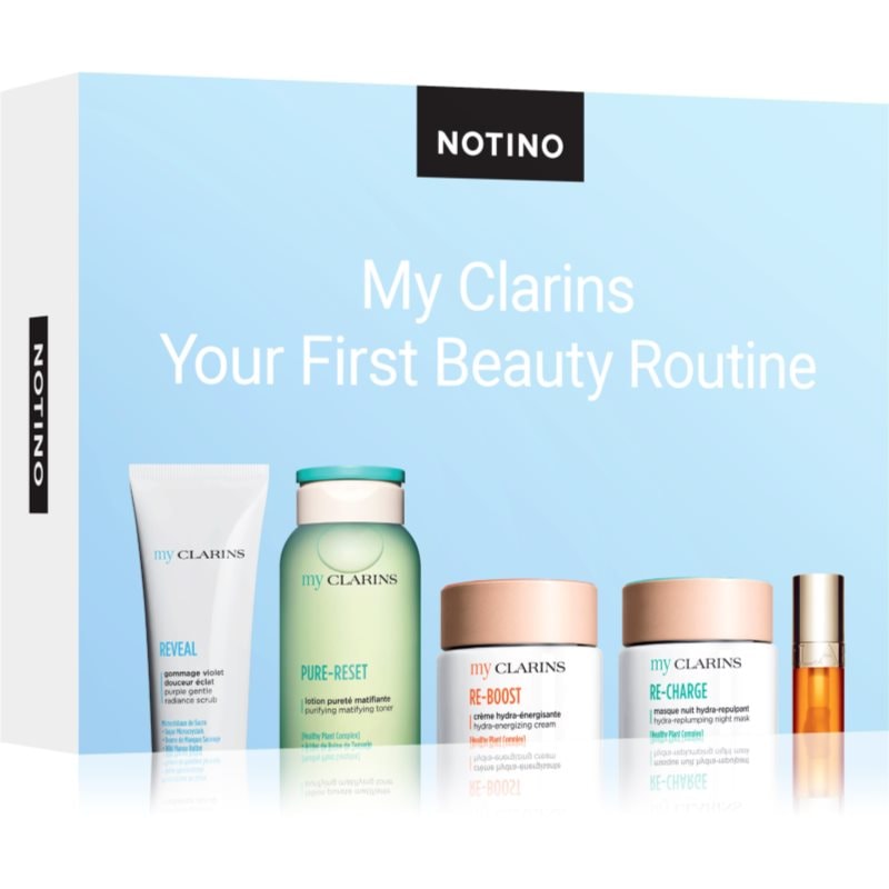 Beauty Discovery Box Notino My Clarins комплект за жени лимитирана версия - Комплект - Сравни цени от 1 магазин с безплатна доставка