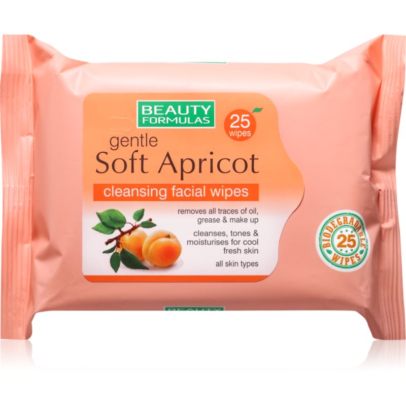 Beauty Formulas Apricot мокри почистващи кърпички - Грижа за лице - Сравни цени от 1 магазин с безплатна доставка
