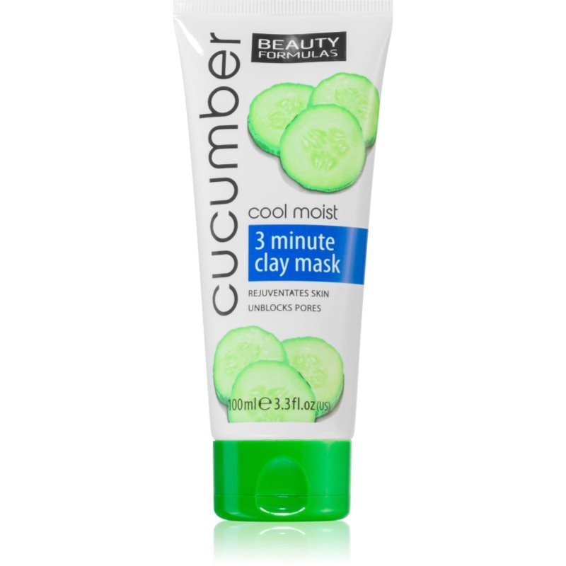 Beauty Formulas Cucumber дълко почистваща маска за лице с глина - Грижа за лице - Сравни цени от 1 магазин с безплатна доставка