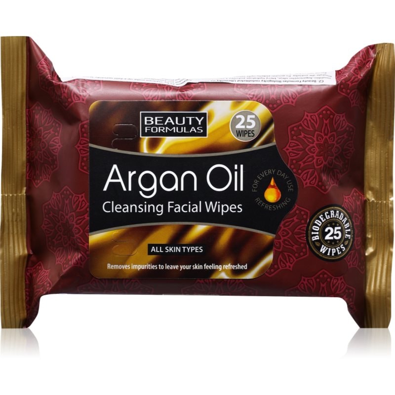 Beauty Formulas Argan Oil мокри почистващи кърпички - Грижа за лице - Сравни цени от 1 магазин с безплатна доставка