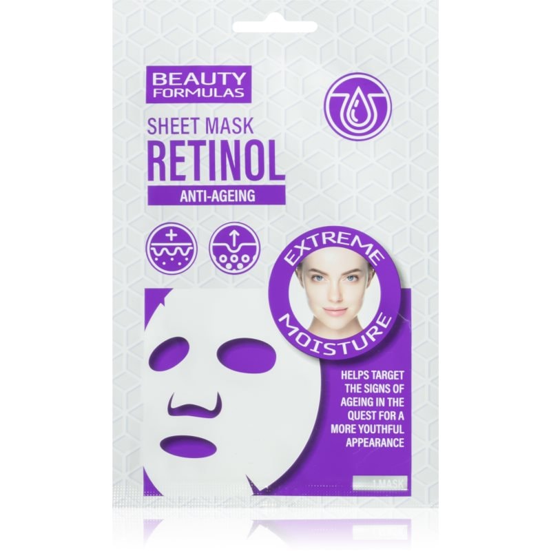Beauty Formulas Retinol платнена маска против стареене на кожата - Грижа за лице - Сравни цени от 1 магазин с безплатна доставка