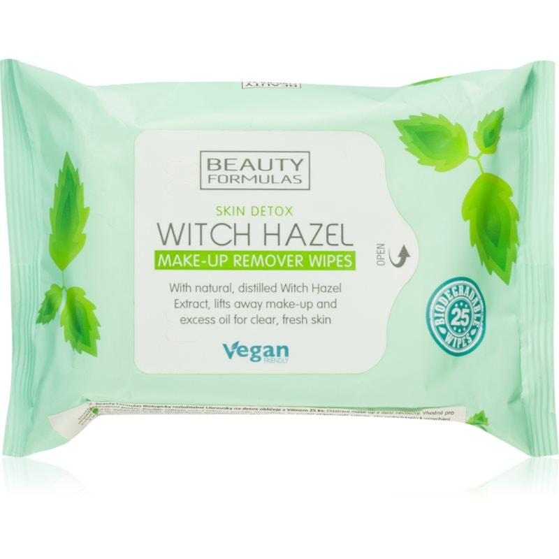 Beauty Formulas Witch Hazel кърпички за почистване и премахване на грим - Грижа за лице - Сравни цени от 1 магазин с безплатна доставка