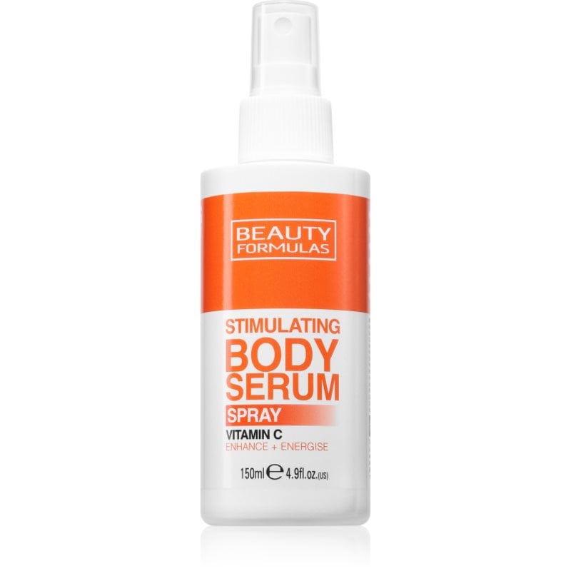 Beauty Formulas Vitamin C нежен серум за тяло в спрей с витамин С