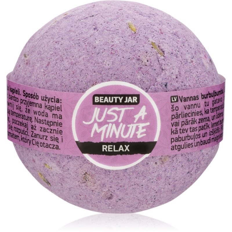 Beauty Jar Just A Minute Relax бомбичка за вана с лавандула - Грижа за тяло - Сравни цени от 1 магазин с безплатна доставка