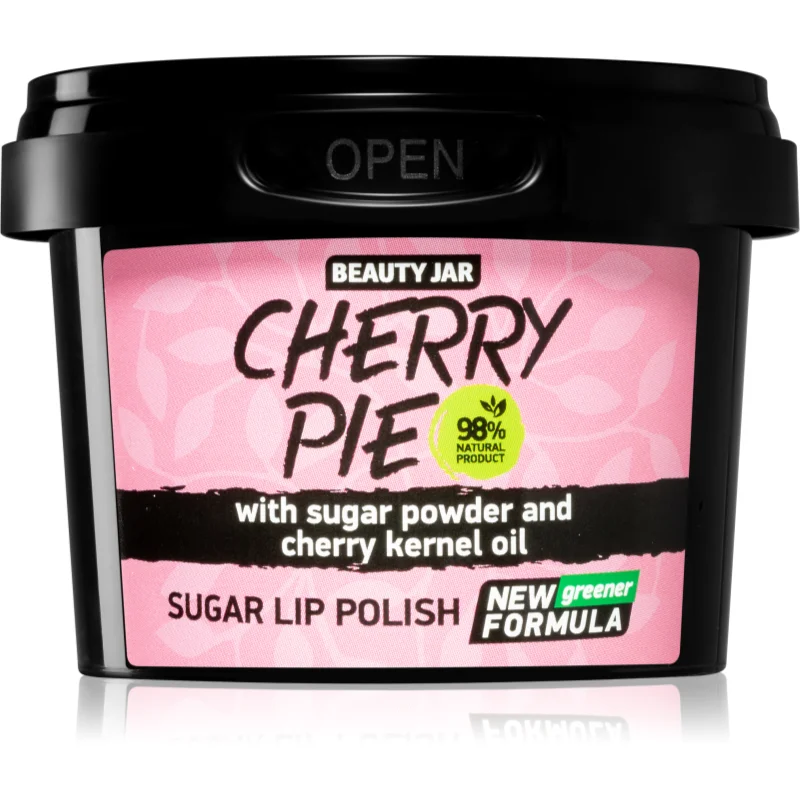 Beauty Jar Cherry Pie захарен пилинг за устни - Грижа за лице - Сравни цени от 1 магазин с безплатна доставка