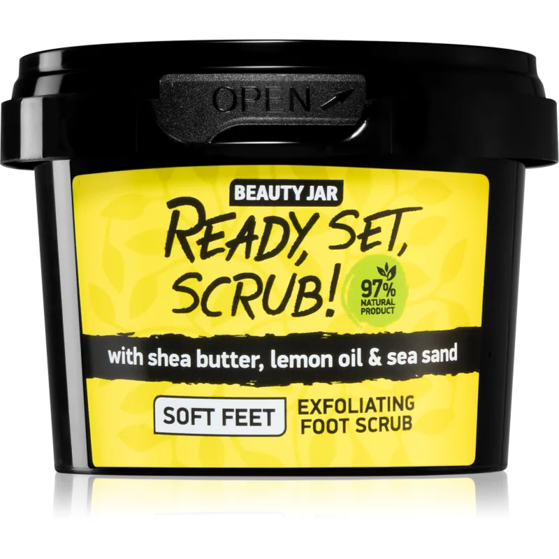 Beauty Jar Ready, Set, Scrub! захарен пилинг за ходила - Грижа за тяло - Сравни цени от 1 магазин с безплатна доставка
