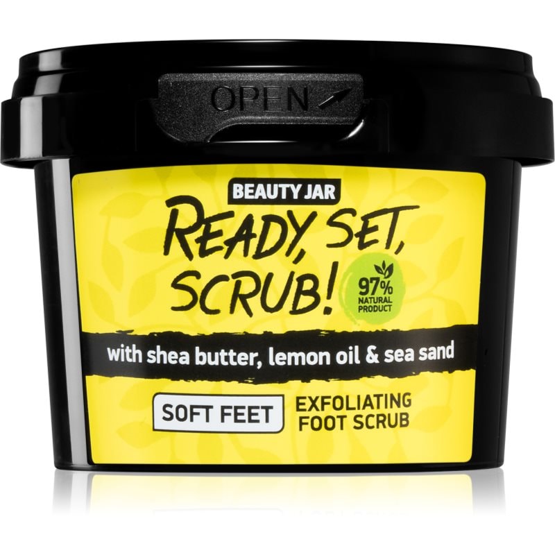 Beauty Jar Ready, Set, Scrub! захарен пилинг за ходила - Грижа за тяло - Сравни цени от 1 магазин с безплатна доставка