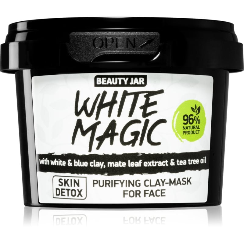 Beauty Jar White Magic почистваща маска за лице с хидратиращ ефект