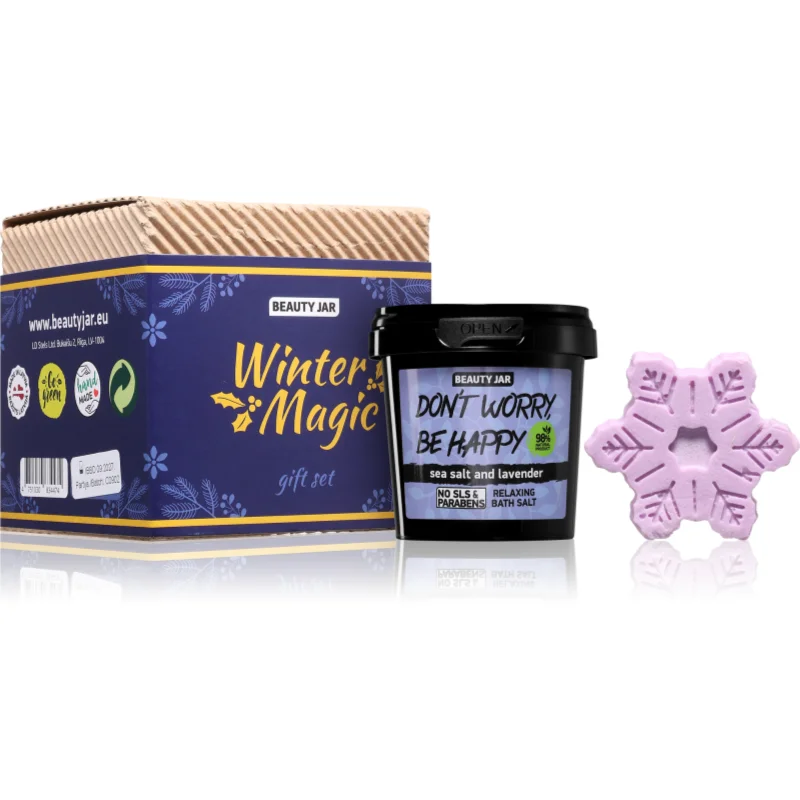 Beauty Jar Winter Magic подаръчен комплект за вана