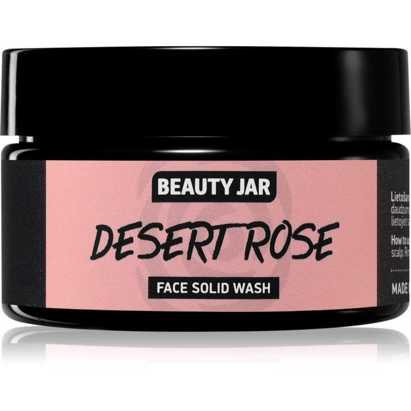 Beauty Jar Desert Rose почистващ сапун за лице за чувствителна кожа на лицето