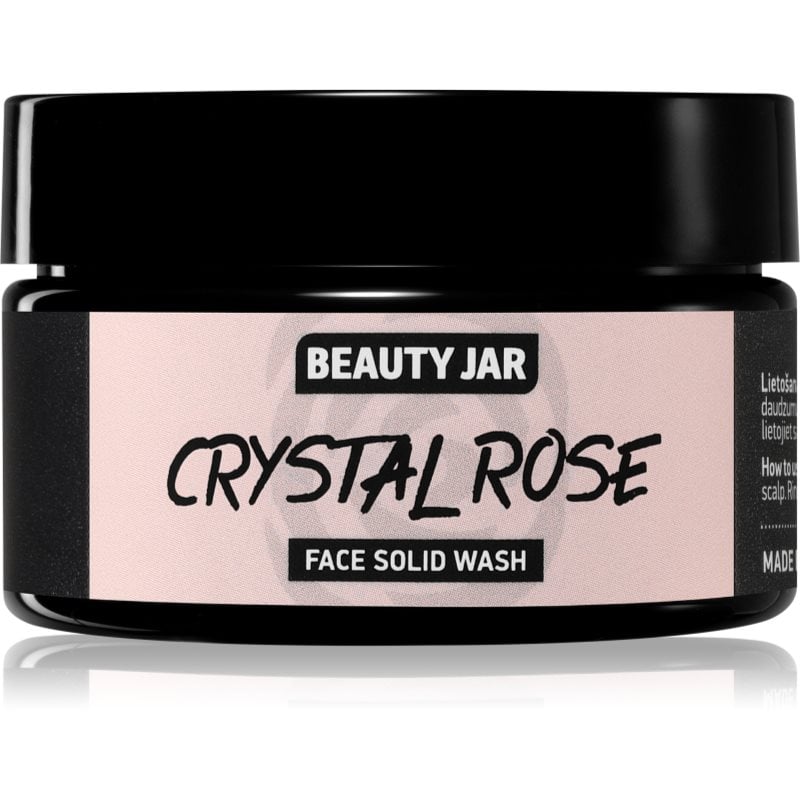 Beauty Jar Crystal Rose почистващ сапун за лице за озаряване на лицето