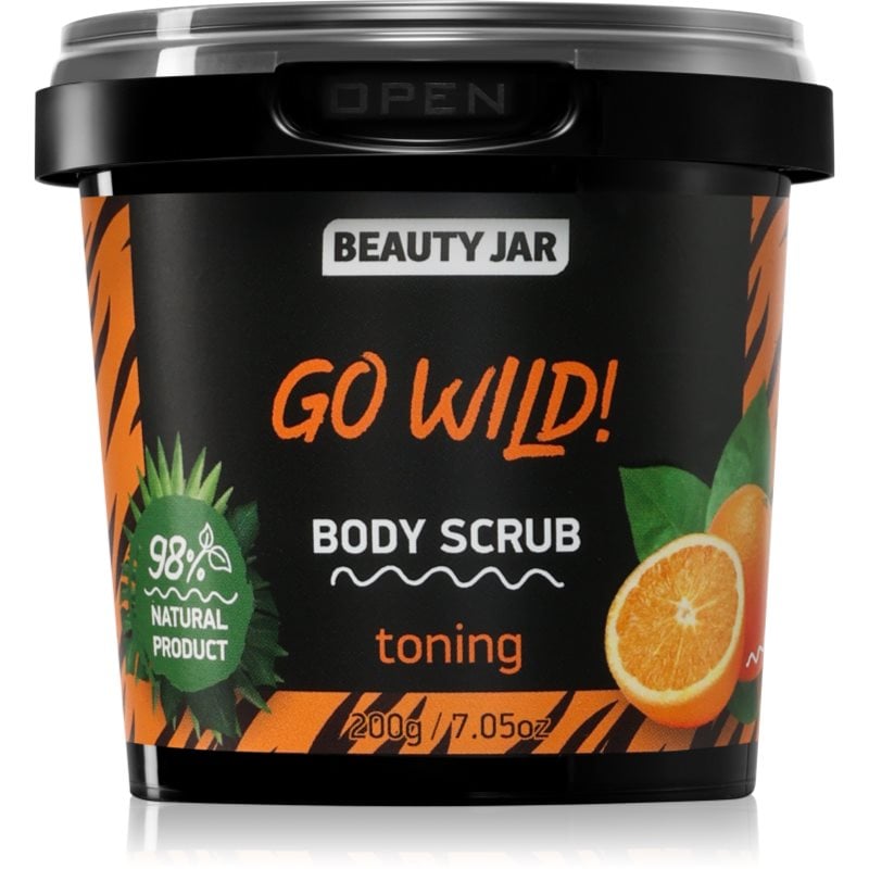 Beauty Jar Go Wild! хидратиращ пилинг за тяло с освежаващ ефект