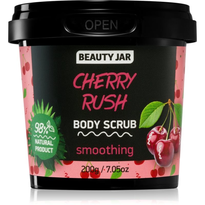 Beauty Jar Cherry Rush омекотяващ скраб за тяло