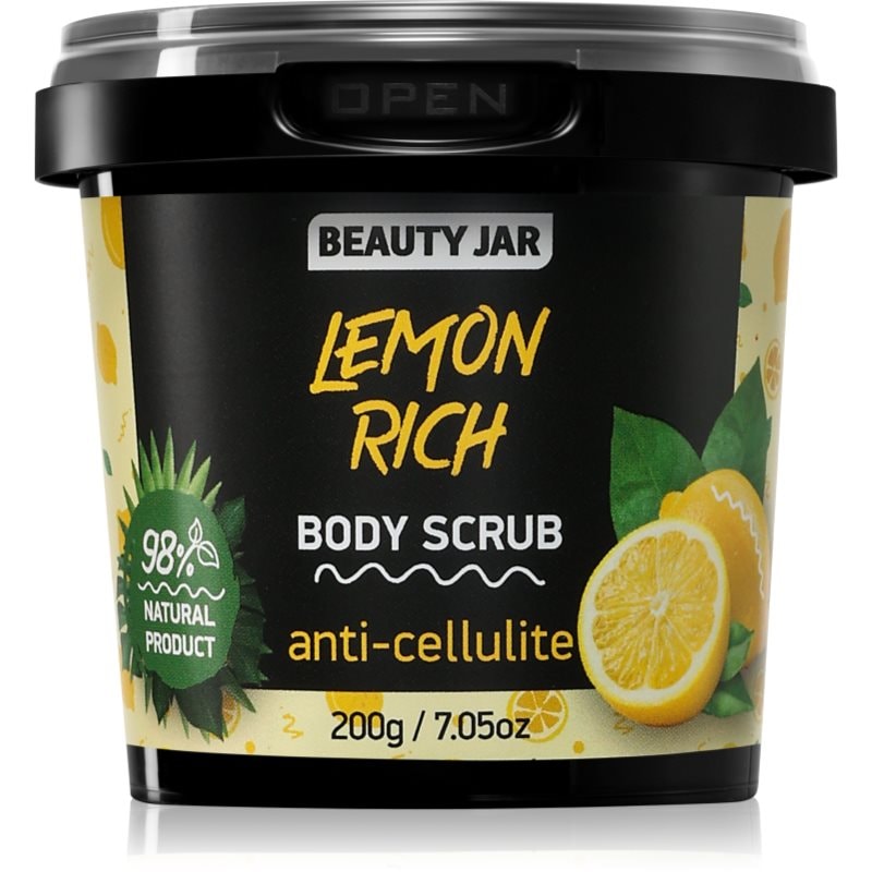 Beauty Jar Lemon Rich скраб за тяло против целулит - Грижа за тяло - Сравни цени от 1 магазин с безплатна доставка