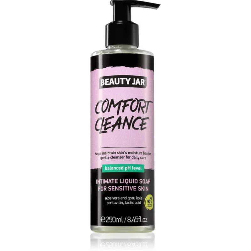 Beauty Jar Comfort Cleanse нежен гел за интимна хигиена за ежедневна употреба