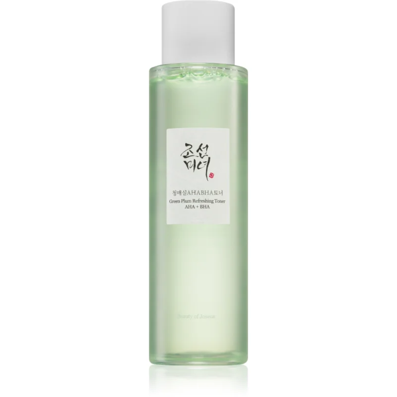 Beauty Of Joseon Green Plum Refreshing Toner AHA + BHA нежен ексфолиращ тоник за ежедневна употреба
