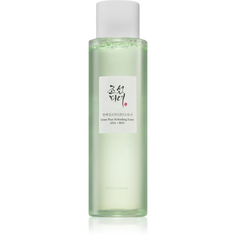 Beauty Of Joseon Green Plum Refreshing Toner AHA + BHA нежен ексфолиращ тоник за ежедневна употреба