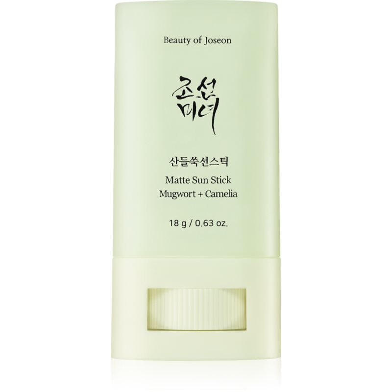 Beauty of Joseon Beauty Of Joseon Matte Sun Stick Mugwort + Camelia слънцезащитен крем в стик SPF 50+ - Унисекс парфюм 18мл - Сравни цени от 1 магазин с безплатна доставка