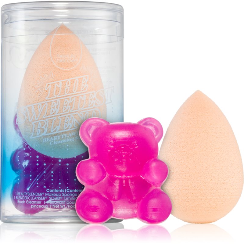 beautyblender® beautyblender® The Sweetest Blend Beary Flawless Cleansing Set комплект за перфектен външен вид - Унисекс парфюм - Сравни цени от 1 магазин с безплатна доставка