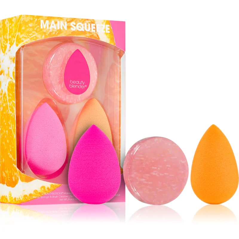 beautyblender® Main Squeeze Blend & Cleanse Set комплект апликатори за грим - Комплект - Сравни цени от 1 магазин с безплатна доставка