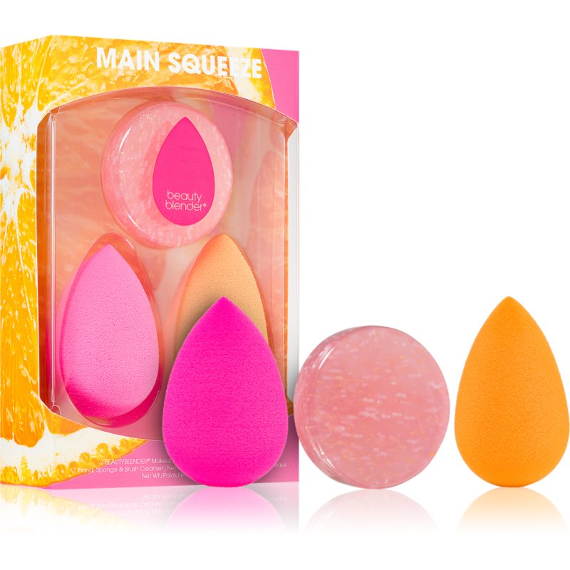 beautyblender® Main Squeeze Blend & Cleanse Set комплект апликатори за грим - Комплект - Сравни цени от 1 магазин с безплатна доставка