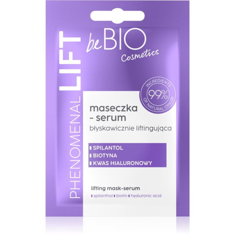 beBIO Phenomenal Lift изглаждащ лифтинг серум и маска в едно