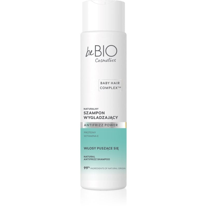beBIO Baby Hair Complex Antifrizz Power изправящ шампоан против цъфтене