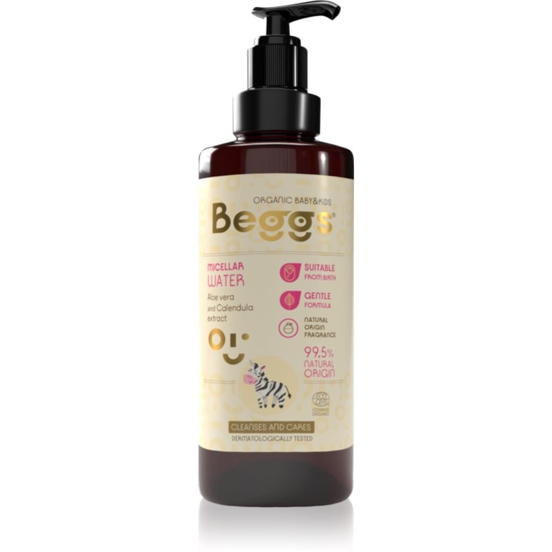 Beggs Organic Baby & Kids Micelar Water мицеларна вода за деца - Грижа за лице - Сравни цени от 1 магазин с безплатна доставка