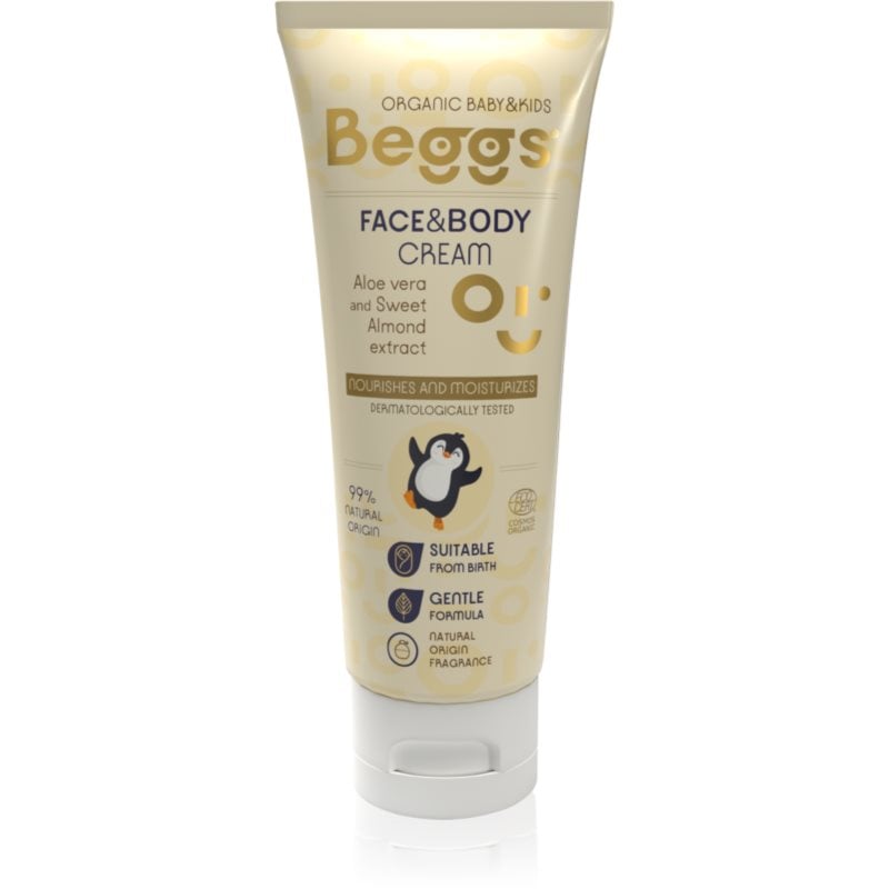 Beggs Face & Body Cream крем за деца за тяло и лице