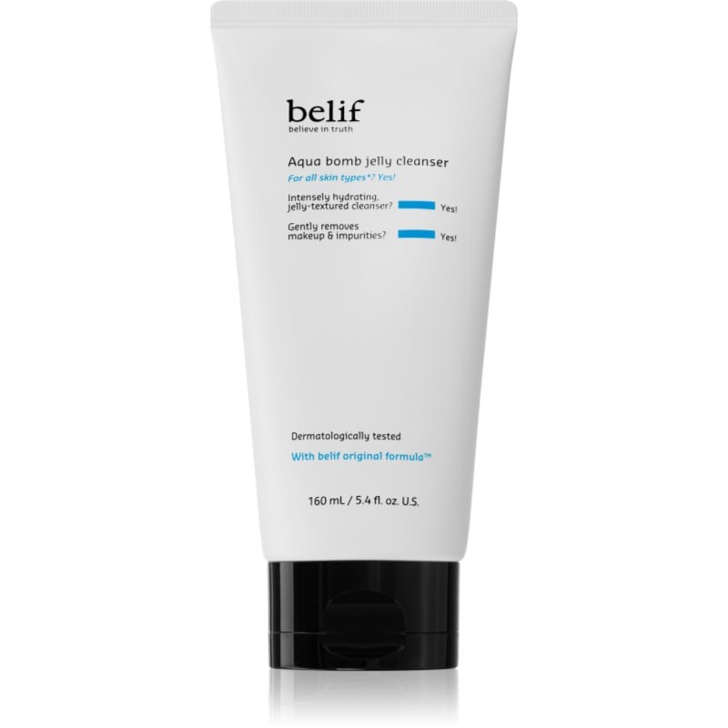 belif Aqua Bomb Jelly Cleanser овлажняващ почистващ гел с успокояващ ефект - Грижа за лице - Сравни цени от 1 магазин с безплатна доставка